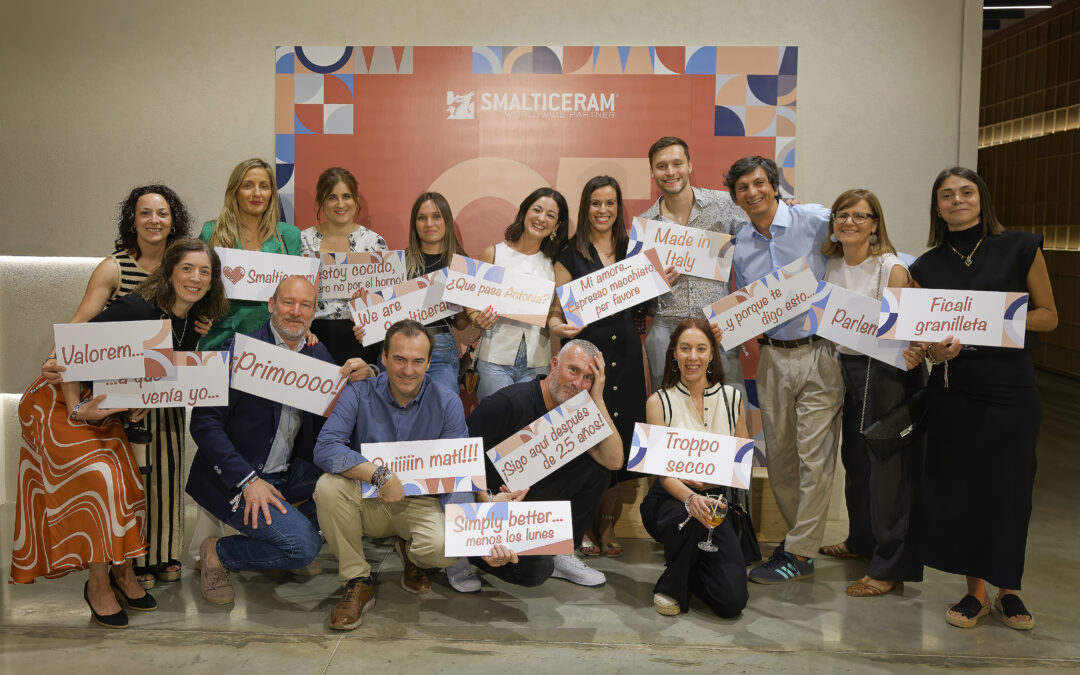 Smalticeram España celebra 25 años de historia en familia