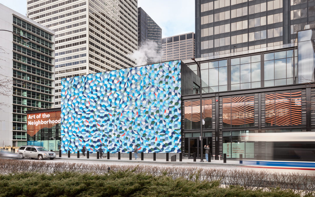 Un mosaico de Olafur Eliasson ondula el centro de Chicago